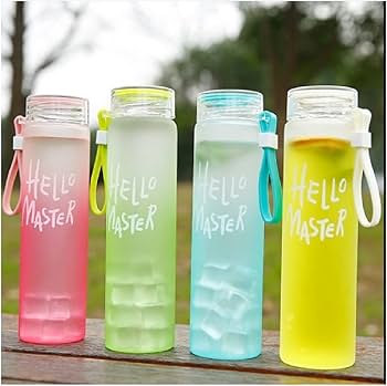 Hello Master Borosilicate Water Bottle